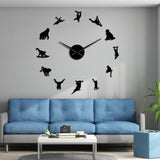 Horloge Stickers Singes | Horloge Mania