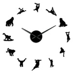 Horloge Stickers Singes | Horloge Mania